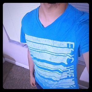 Blue graphic medium tee!!